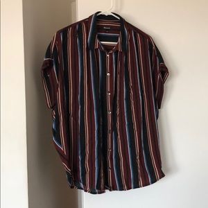 Madewell Tops - Madewell Striped Button-Down Blouse, L, Worn once Madewell Tops - Madewell Striped Button-Down Blouse, L, Worn once